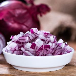 Onion Chopped (White, Pink & Red)